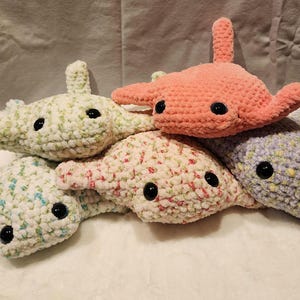 Crochet Stingray Plush