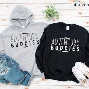 Cute Couples Hoodies Adventure Shirts Travel Vacation Matching