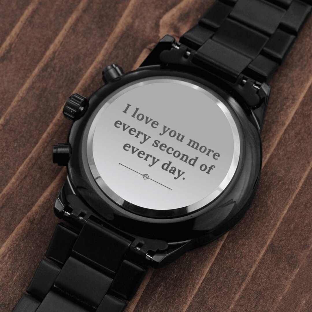 Engraved Watch for Men | Engraved Watch Men, Engraved Watch, Engraved ...