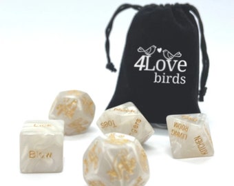 5 Sex Dice, sex positions, fun in the bedroom, bedroom game, fun game, husband birthday, wife birthday, anniversary gift, valentine’s day