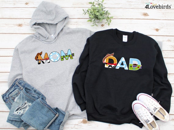 Sudadera con capucha de mam y pap de Toy Story sudadera de Toy