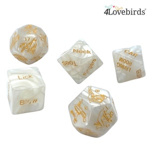 Sex Dice, sex positions, Choice of Luminous Dice, fun in the bedroom, bedroom game, fun game, Wife husband birthday, anniversary gift, Date image 4