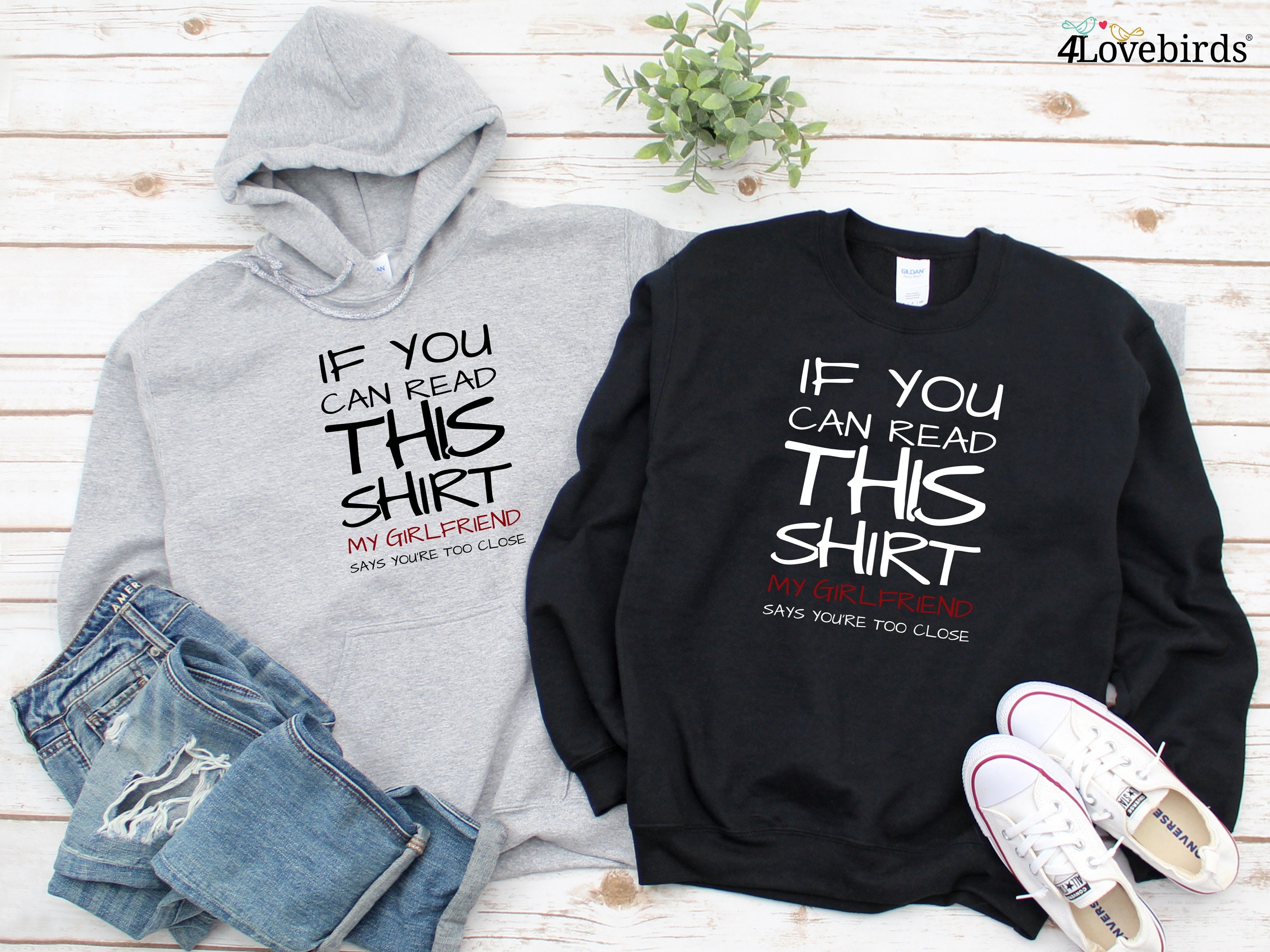 Boyfriend and Girlfriend Hoodies - Etsy