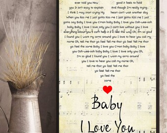 Love You Lyrics Etsy Love You Lyrics Etsy