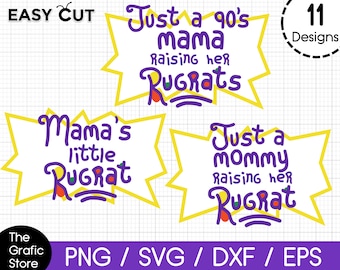 picture 90S Mama Rugrats Svg etsy