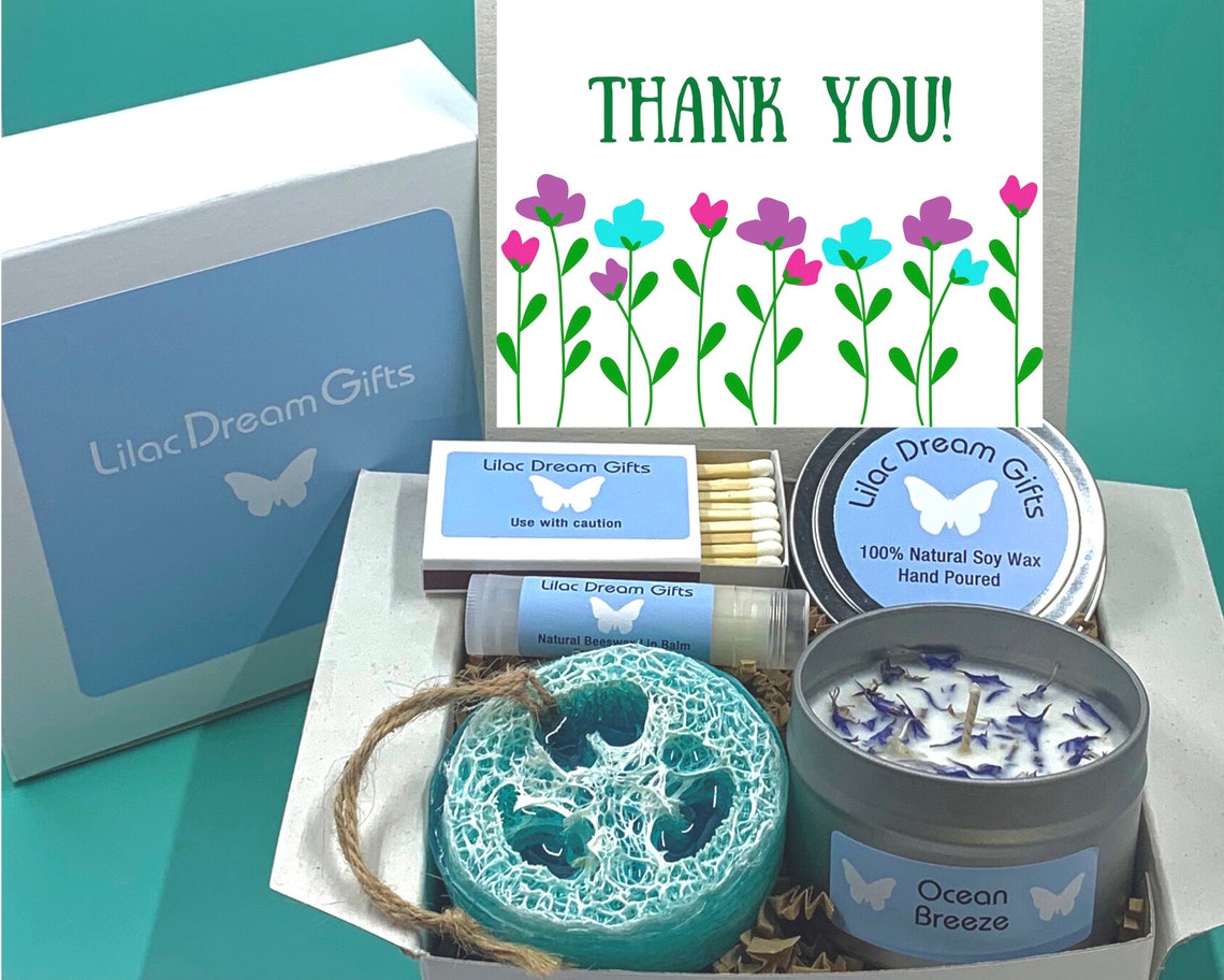 Merci boîtecadeau Merci Ensemble cadeau de cadeaux de Etsy
