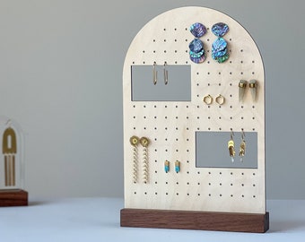 PEGGY MULTIPURPOSE | Earring Display, Earring Stand, Jewelry Organizer, Craft Fair Display, Earring Holder, Earring Stand, Minimalist