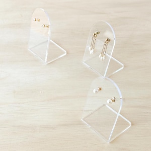 Set of 3 Earring Displays | DENALI, Acrylic Earring Stand, Earring Holder, Jewelry Display, Store Display, Craft Fair Display, Jewelry Stand