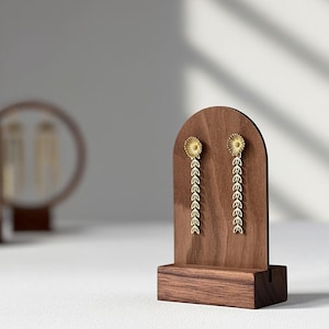 REMY |  Earring Display, Earring Holder, Wood Jewelry Stand, Craft Fair Jewelry Display, Jewelry Organizer, Earring Organizer, Gift for Her