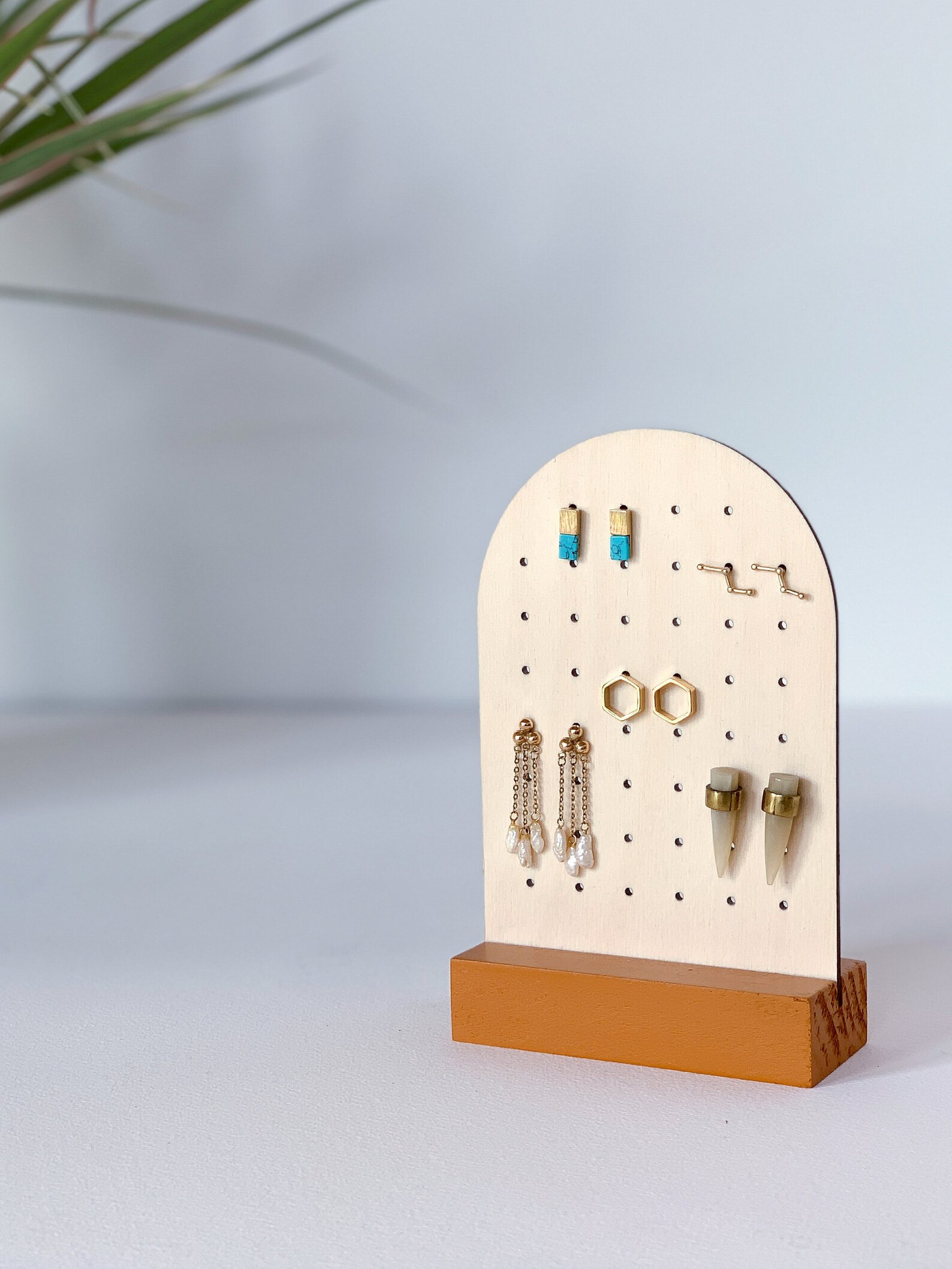 PEGGY ARCH Acrylic Earring Display Earring Holder Earring Etsy