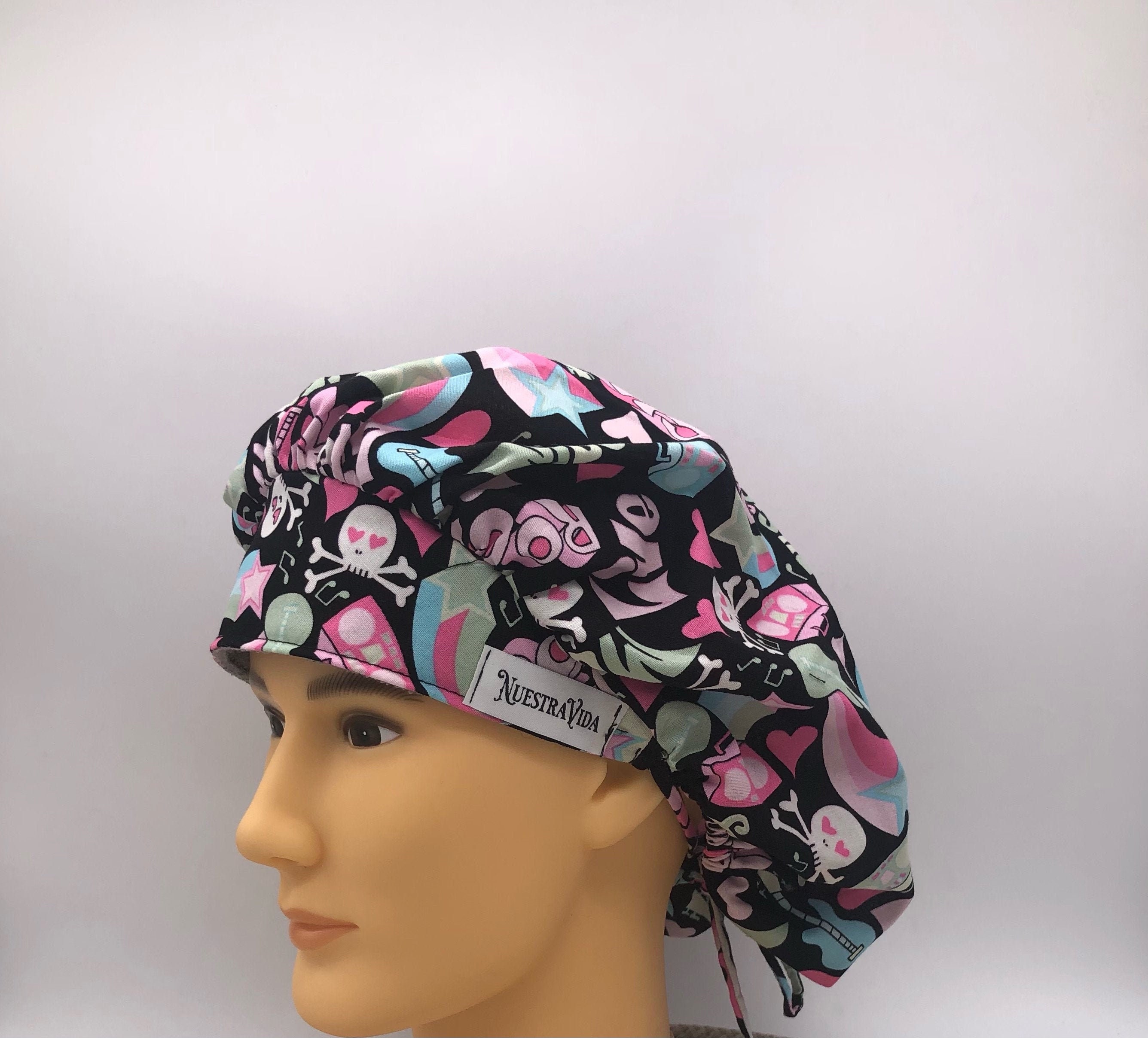 MUSIC AND LOVE Bouffant Surgical Scrub 