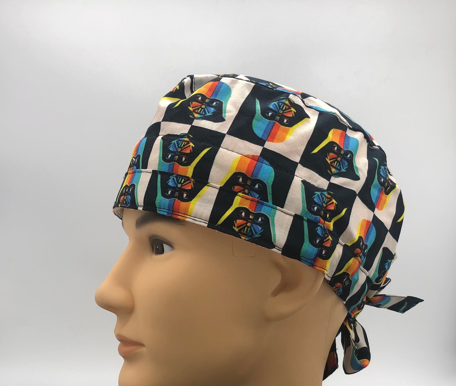 Classic Darth Vader STAR WARS Scrub Cap Unisex Tie Back Scrub Etsy Singapore