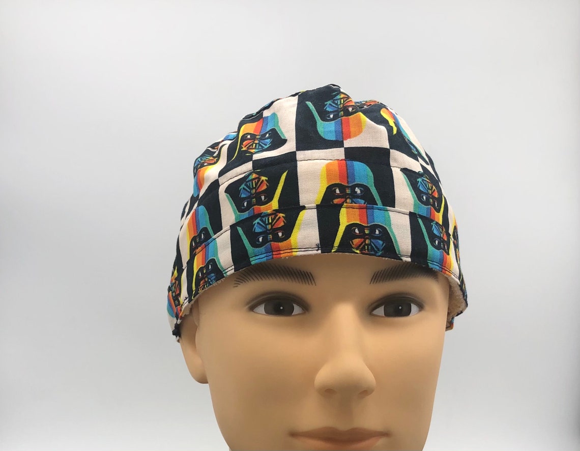 Classic Darth Vader STAR WARS Scrub Cap Unisex Tie Back Scrub Etsy Singapore