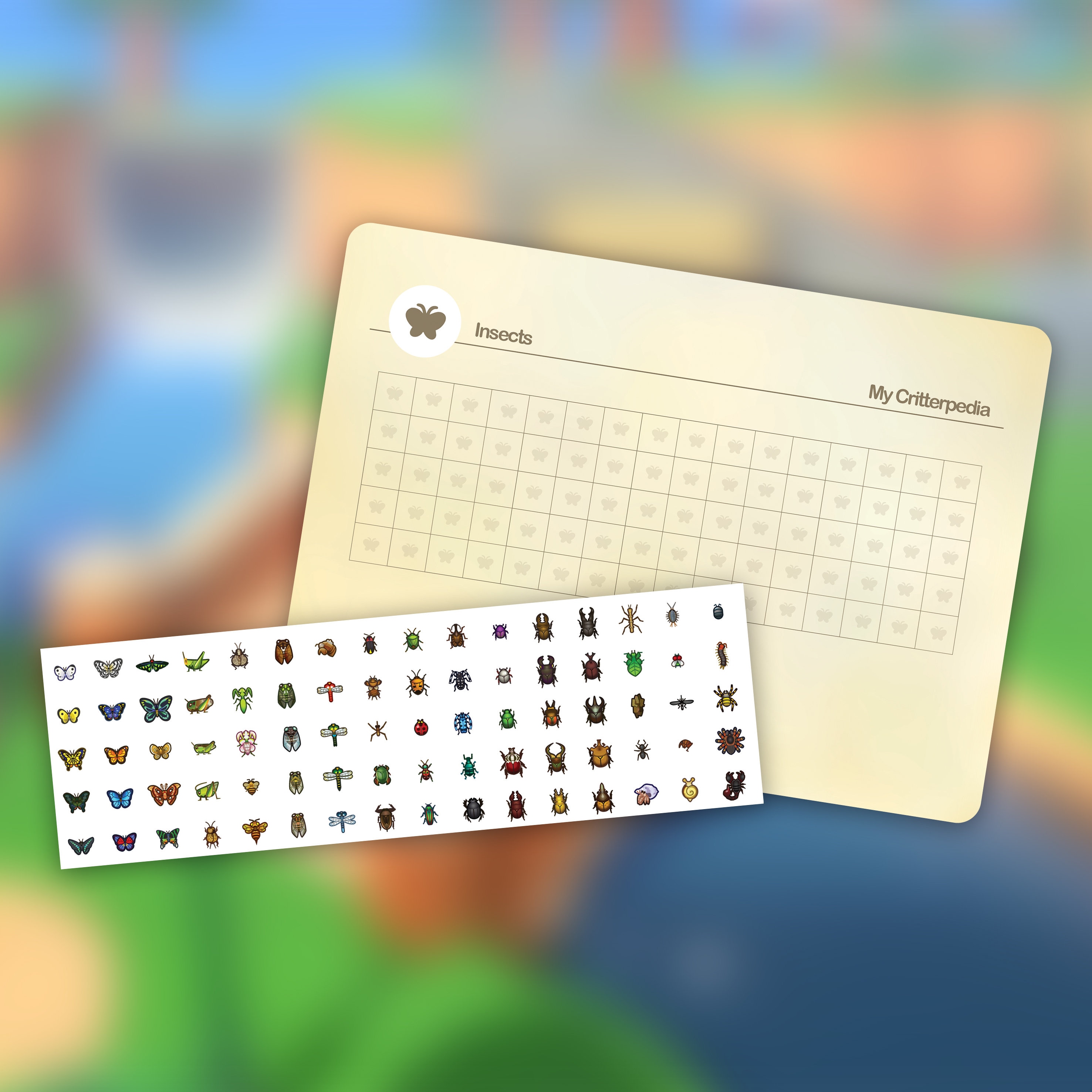 Animal Crossing Critterpedia Bugs 76 - fld0fee