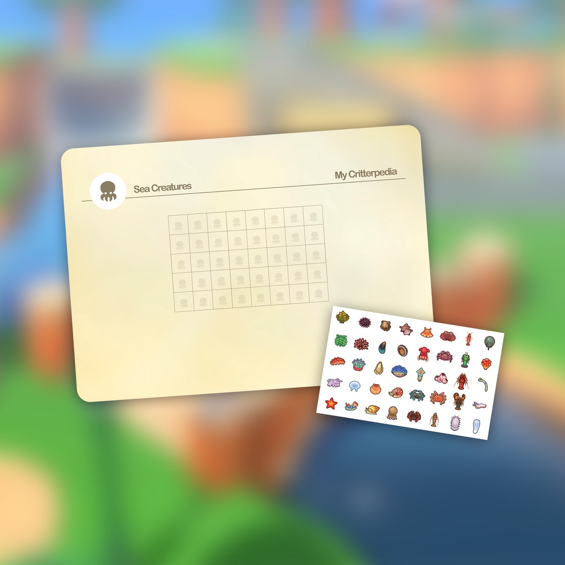 SET OF ALL 3 Animal Crossing New Horizons Critterpedia insects | Etsy