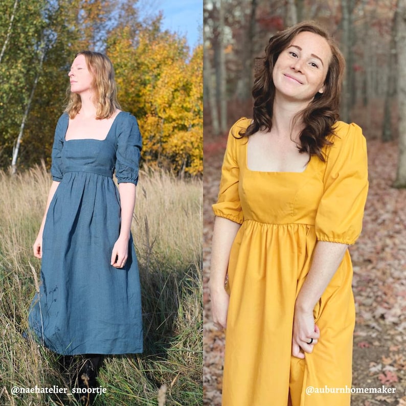 AVELINA DRESS SEWING PATTERN - REBECCA JANE  PATTERNS