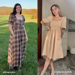 AVELINA DRESS SEWING PATTERN - REBECCA JANE  PATTERNS