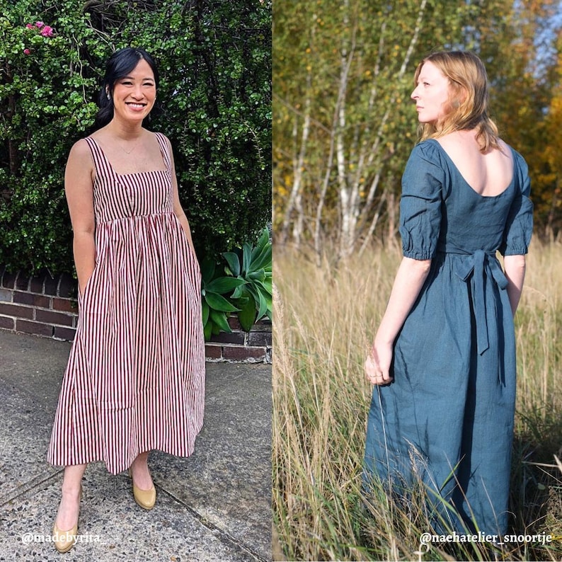 AVELINA DRESS SEWING PATTERN - REBECCA JANE  PATTERNS
