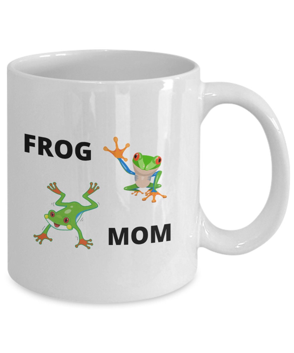 Frog mom lover of frogs gift for frog mom funny mug from Etsy