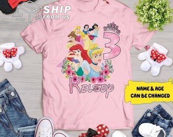 Disney Princess Shirt - Etsy Australia