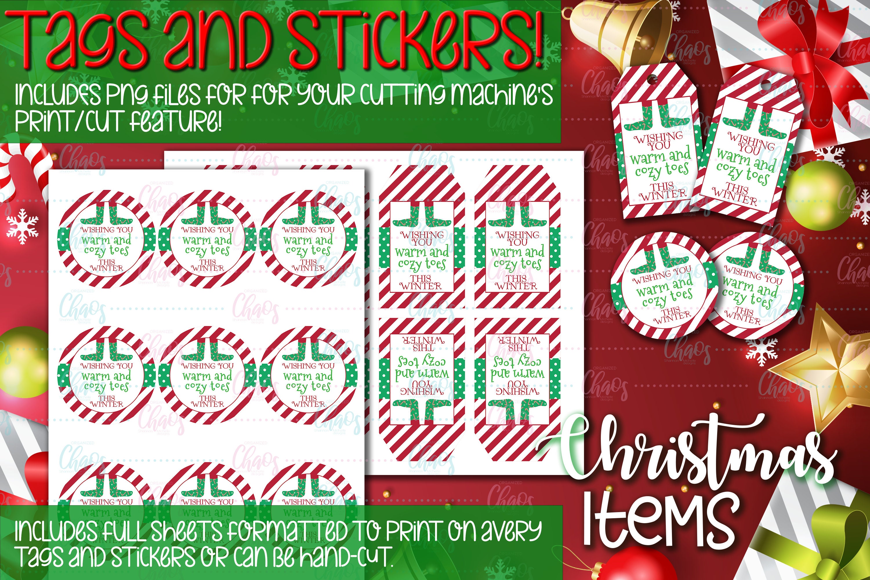 christmas-socks-gift-tags-and-stickers-christmas-favor-tags-etsy-uk