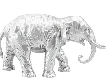 Antike Sterling Silber Elefant Zuckerdose