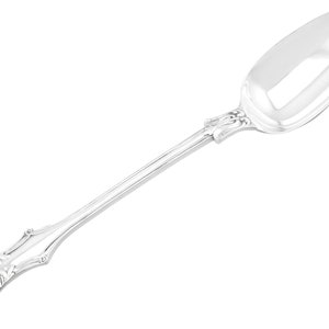 Victorian Sterling Silver Gravy Spoon by George Adams - Victoria Pattern