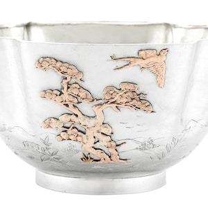 American Sterling Silver Bowl by Gorham Manufacturing Company - Antique 1884