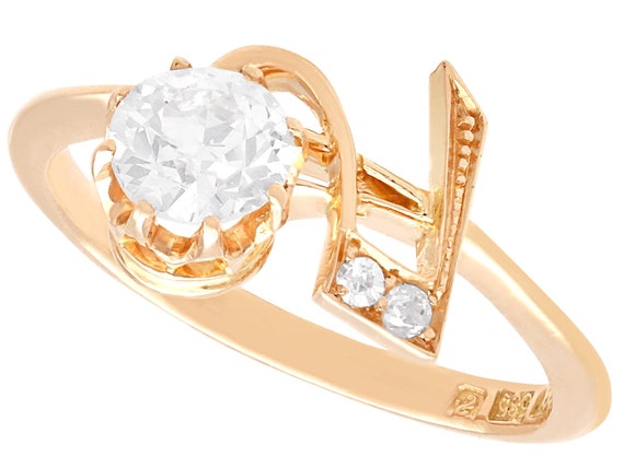 rose gold diamond dress ring Naila Rose Gold and Glacier Diamond Dress Ring