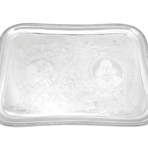 Sterling Silver Tray - Antique Edwardian (1901)