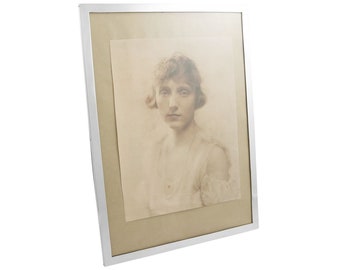 Sterling Silver Photograph Frame - Antique (1913)