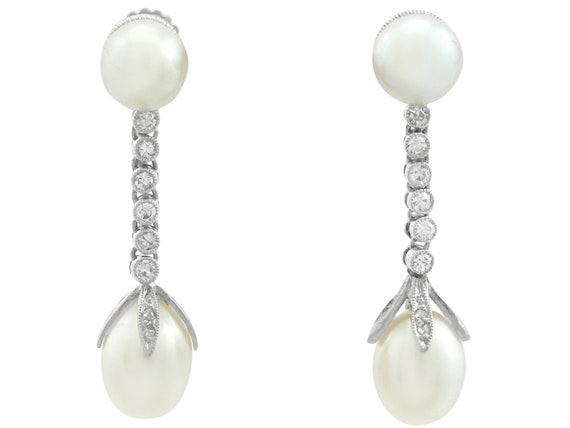 Taj Pearl Designer Freshwater Pearl Earrings : Amazon.in: Fashion