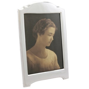Sterling Silver Photograph Frame - Antique George V (1916)