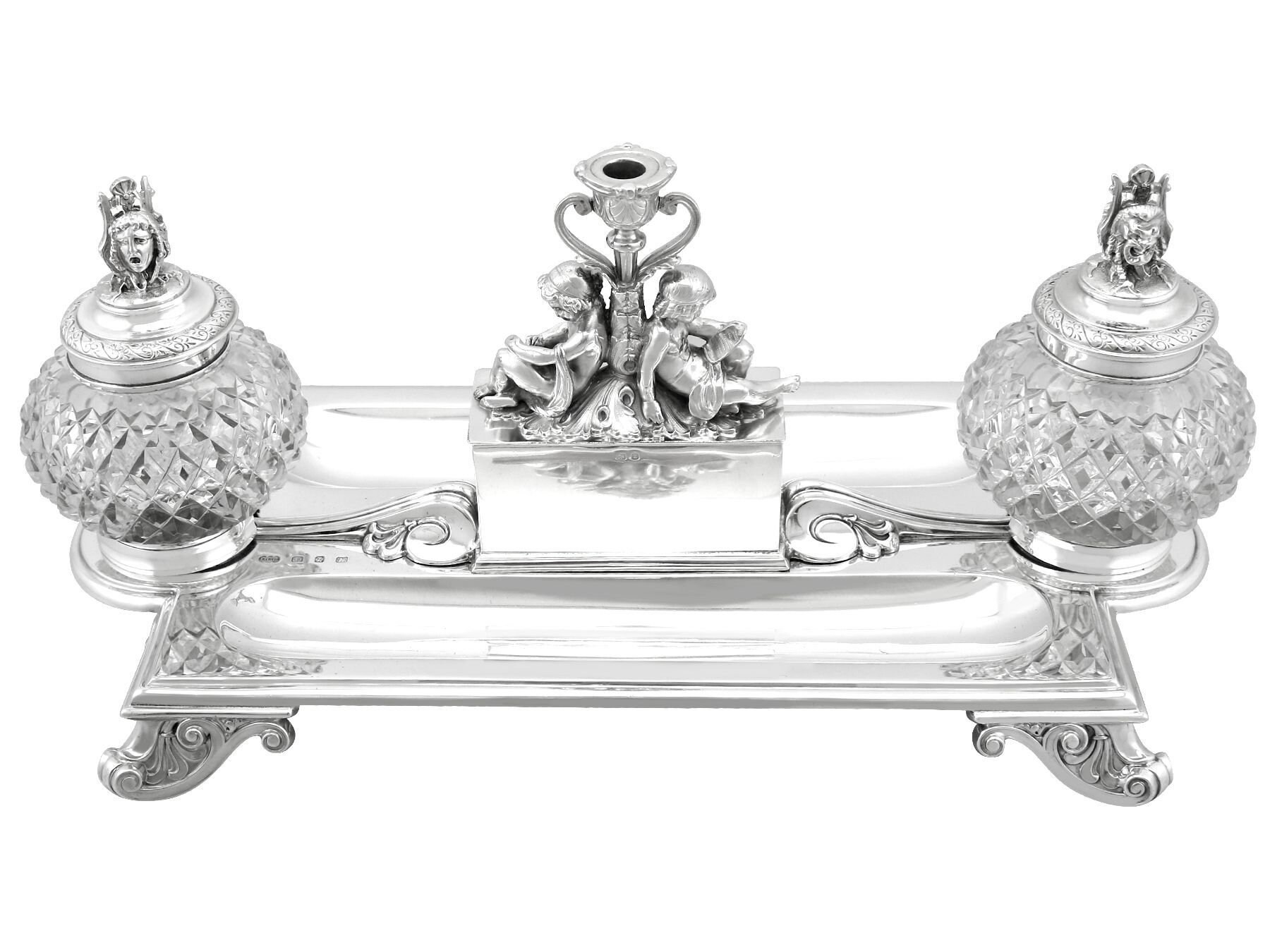 うるるDUCHIN　STERLING　SILVER蝋立燭台一對　R4320 うるる様専用DUCHIN STERLING SILVER蝋立燭台一對 R4320