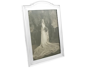 Sterling Silver Photograph Frame - Antique Circa 1910