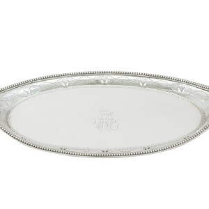 Sterling Silver Candle Snuffer / Pen Tray - Antique George III (1784)