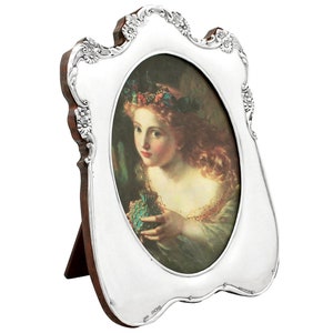 Sterling Silver Photograph Frame by Synyer & Beddoes - Antique Edwardian