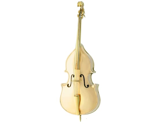 アンティーク フランス製 18K イエローゴールド コントラバス モデル