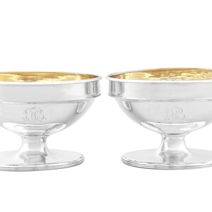 Sterling Silver Salts by Henry Chawner - Antique George III (1791)