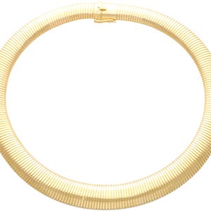 Vintage 18ct Yellow Gold Collarette Necklace Circa 1950