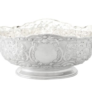 Sterling Silver Presentation Bowl by Horace Woodward & Co - Antique Victorian