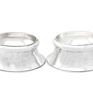 Sterling Silver Trencher Salts - Antique George II (1728)