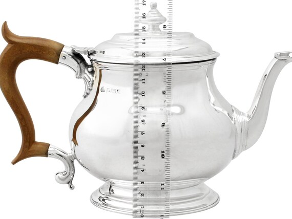 Sterling Silver Teapot by Elkington & Co - Vintage (1965) - Etsy