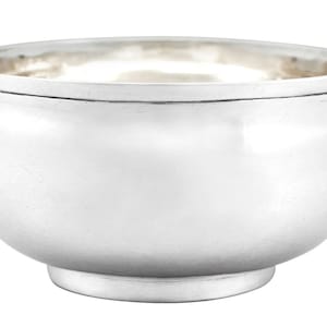 Newcastle Sterling Silver Sugar Bowl - Antique George II (1732)