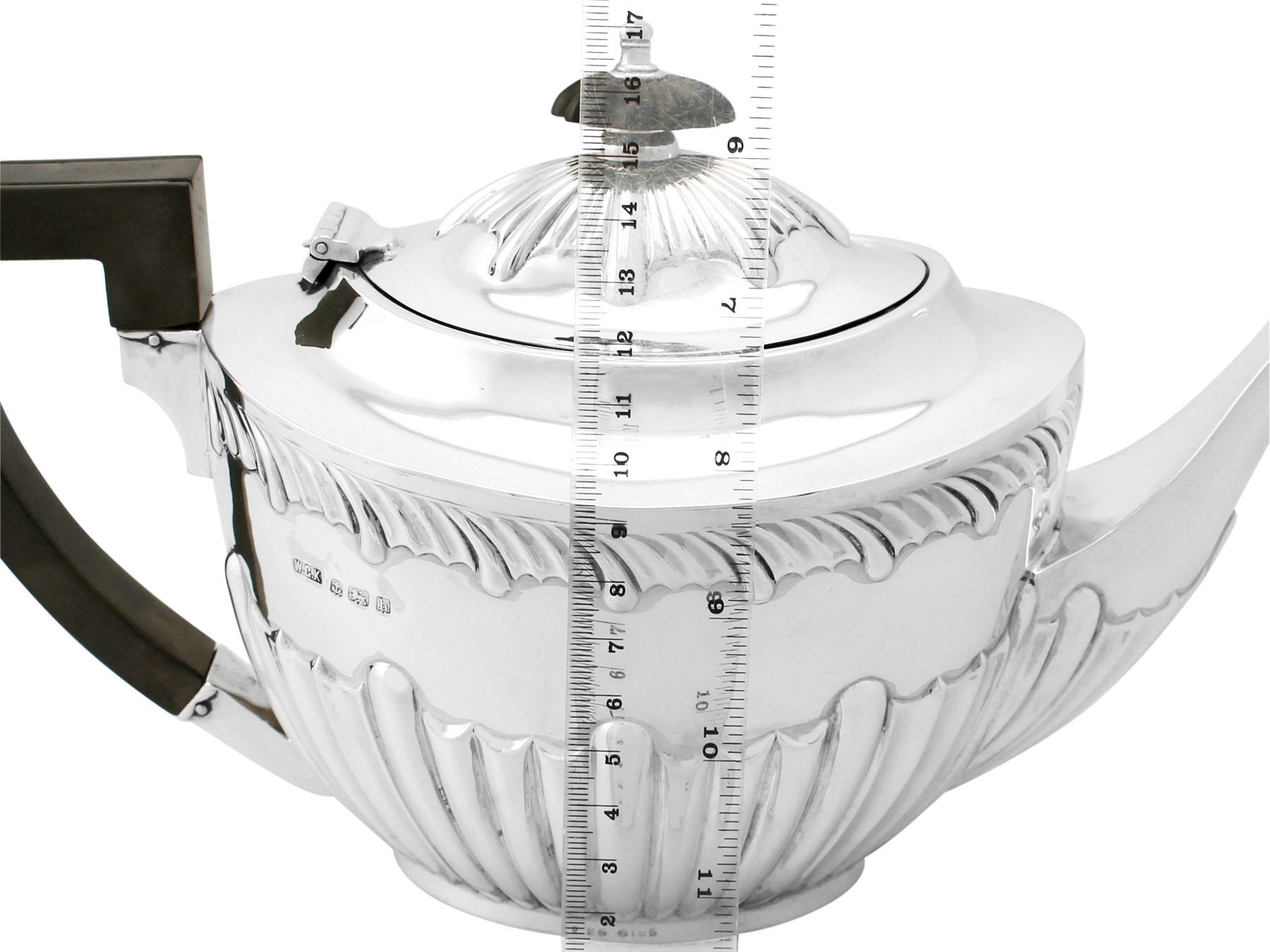 クイーン・アン様式のアンティーク・スターリングシルバー