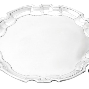 Sterling Silver Waiter - Antique Georgian (1730)