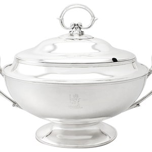 Sterling Silver Soup Tureen - Antique Edwardian (1902)