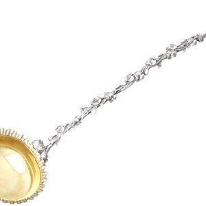 Sterling Silver Punch Ladle - Antique Victorian (1854)