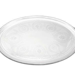 Victorian Sterling Silver Tea Tray by Walter & John Barnard