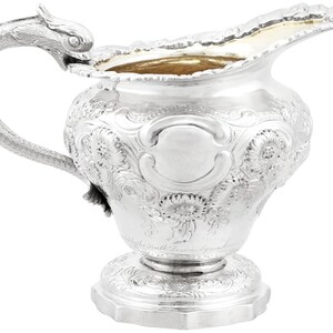 Sterling Silver Cream Jug - Antique William IV (1831)